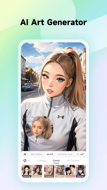 Meitu- Photo Editor & AI Art Mod screenshot 3