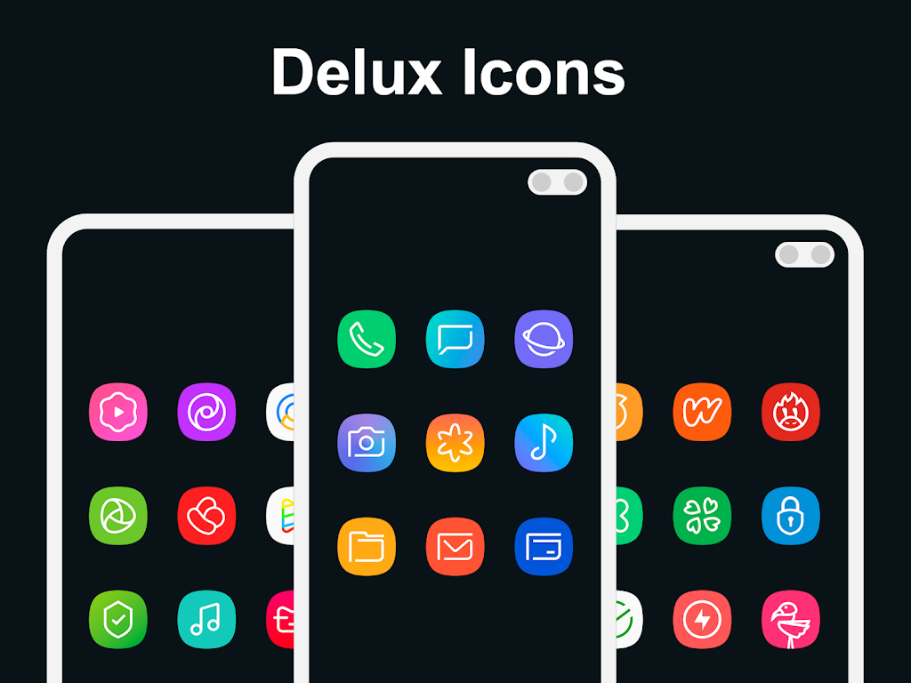 Delux – Icon Pack Mod screenshot 1