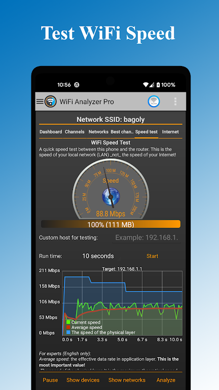 WiFi Analyzer Pro Mod screenshot 2