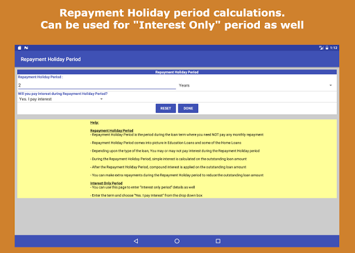 Loan & Interest Calculator screenshot 1