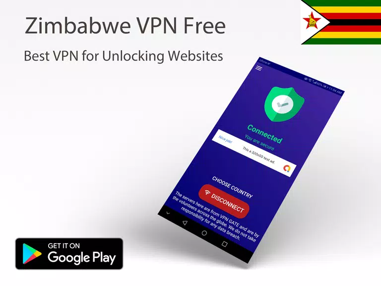 Zimbabwe VPN Free screenshot 1