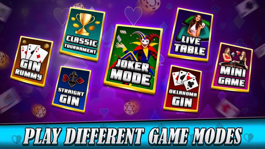 Gin Rummy Card Game: Gin Rummy screenshot 1