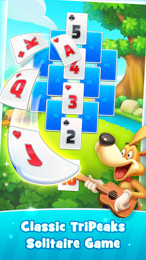 Solitaire TriPeaks HappyLand - Free Card Game screenshot 2