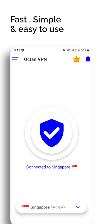 Octan VPN - Secure Internet screenshot 3