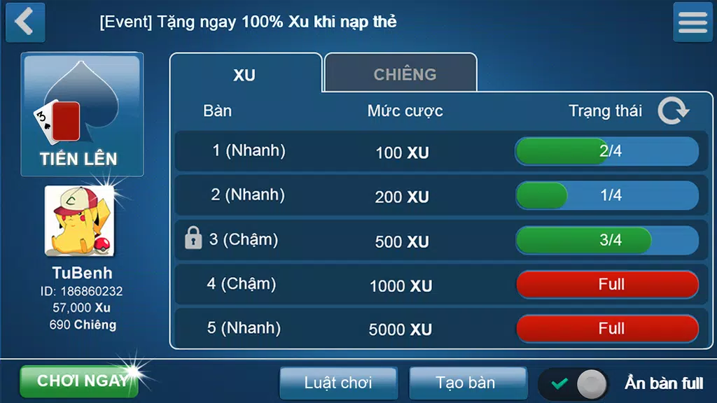 Game Bài Đổi Thưởng screenshot 1