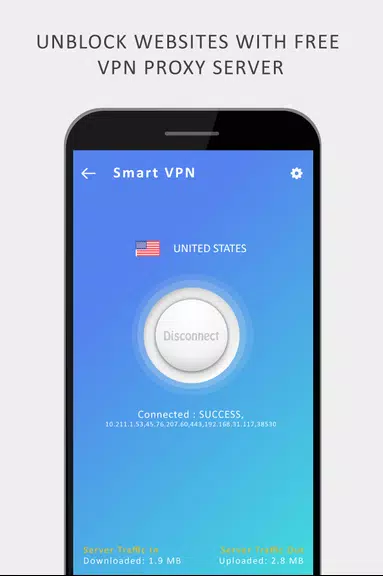 Smart VPN - Free Unlimited Fast Secured VPN screenshot 3