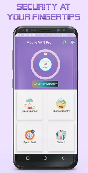 Mobile VPN Pro screenshot 1