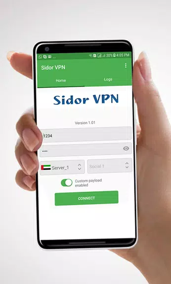 Sidor VPN screenshot 2