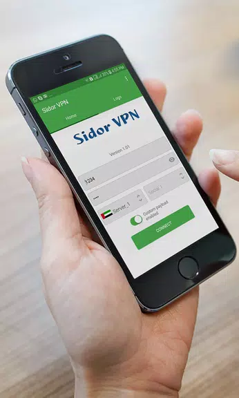 Sidor VPN screenshot 1