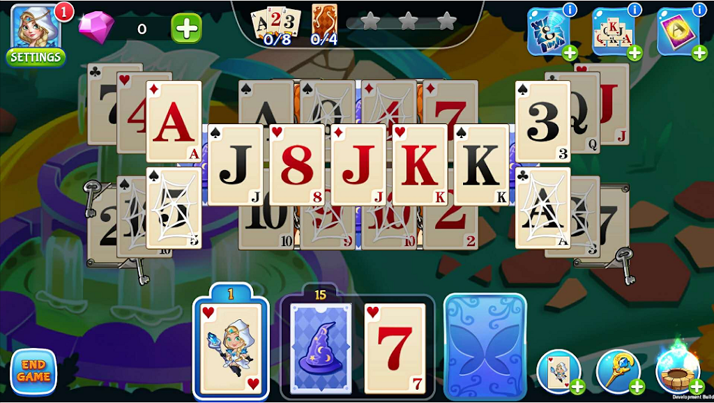 Solitaire - Wonderland Adventure screenshot 1