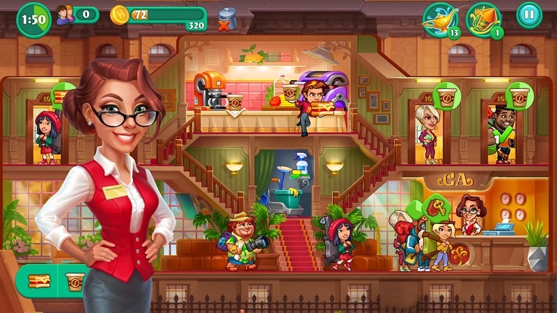 Grand Hotel Mania screenshot 3