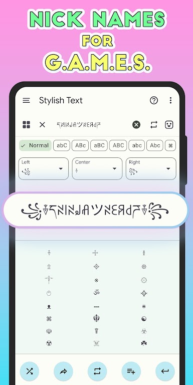 Stylish Text – Fonts Keyboard Mod screenshot 4