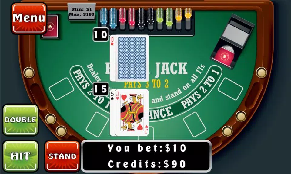 Blackjack Fever screenshot 1