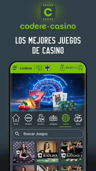 Codere: Casino en Vivo & Slots screenshot 1