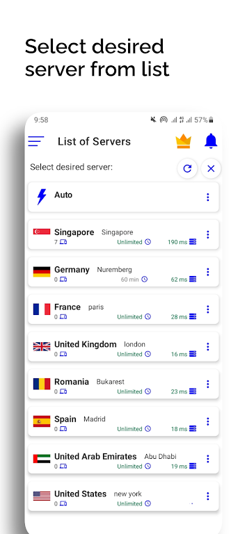 Octan VPN - Secure Internet screenshot 4