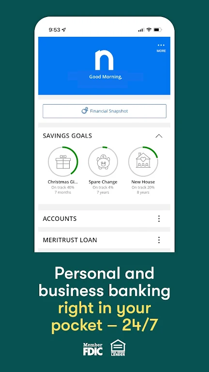 nbkc Mobile Banking screenshot 1