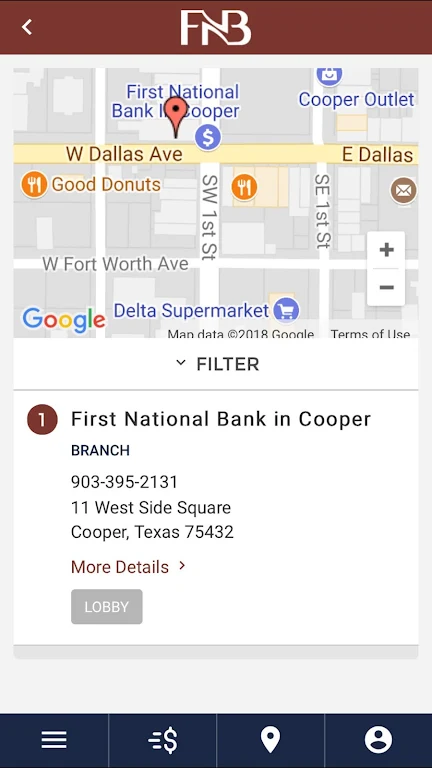 FIRST NATIONAL BANK IN COOPER screenshot 4