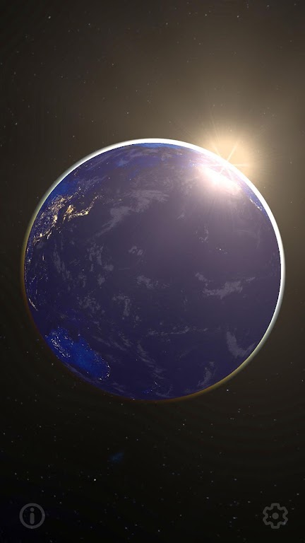 3D Earth & Real Moon Mod screenshot 3