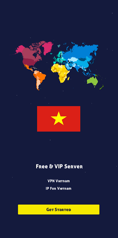 VPN Vietnam - IP for Vietnam screenshot 1