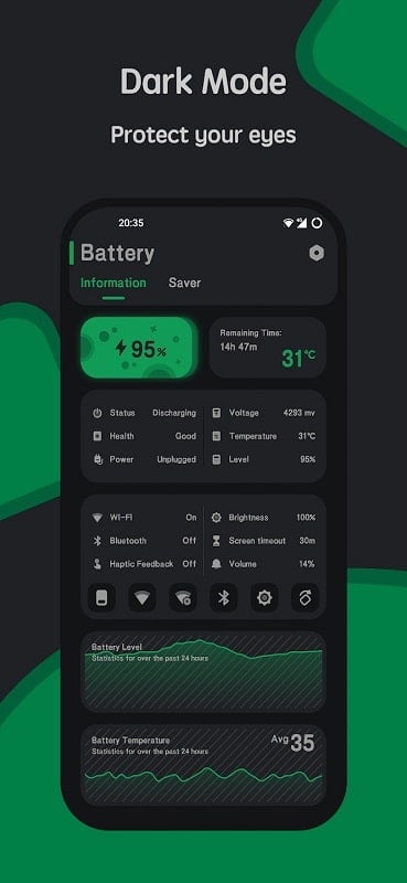 Battery Manager and Monitor Mod screenshot 3