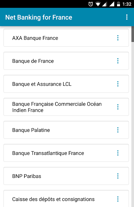 Net Banking App for France screenshot 2