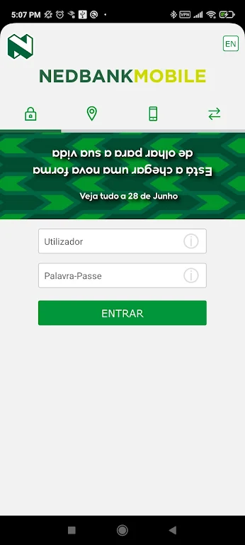 Nedbank Moçambique screenshot 1