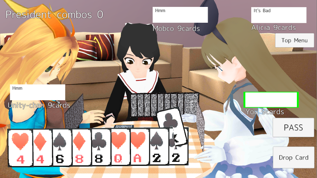 President Card Game screenshot 1