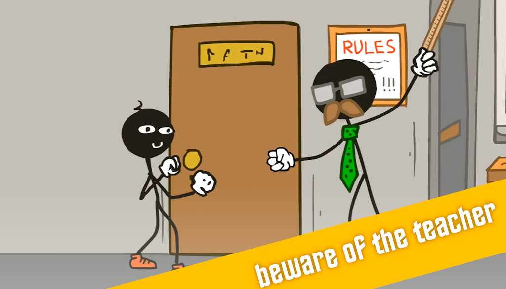 Stickman escape school super screenshot 3