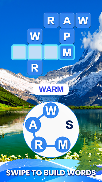 Word Crossy - A crossword game Mod screenshot 1