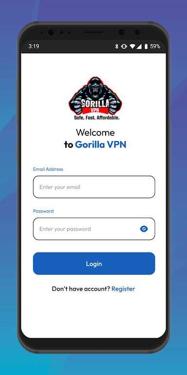 Gorilla VPN screenshot 1