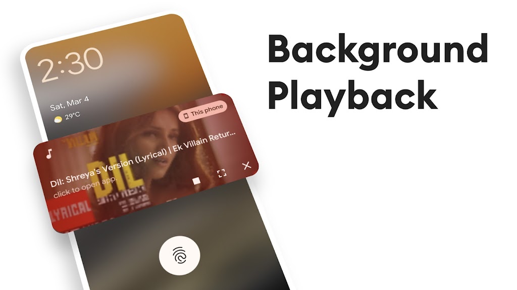 Playback: background play Mod screenshot 4