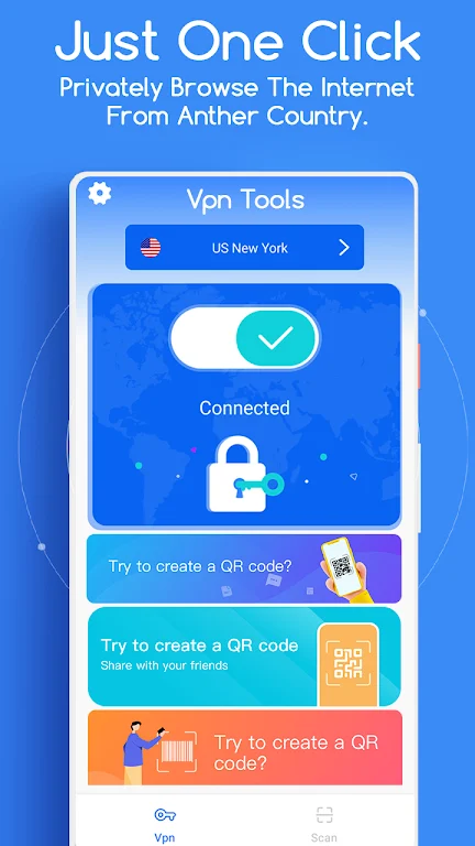 Net Tool VPN & barcodes tool screenshot 1