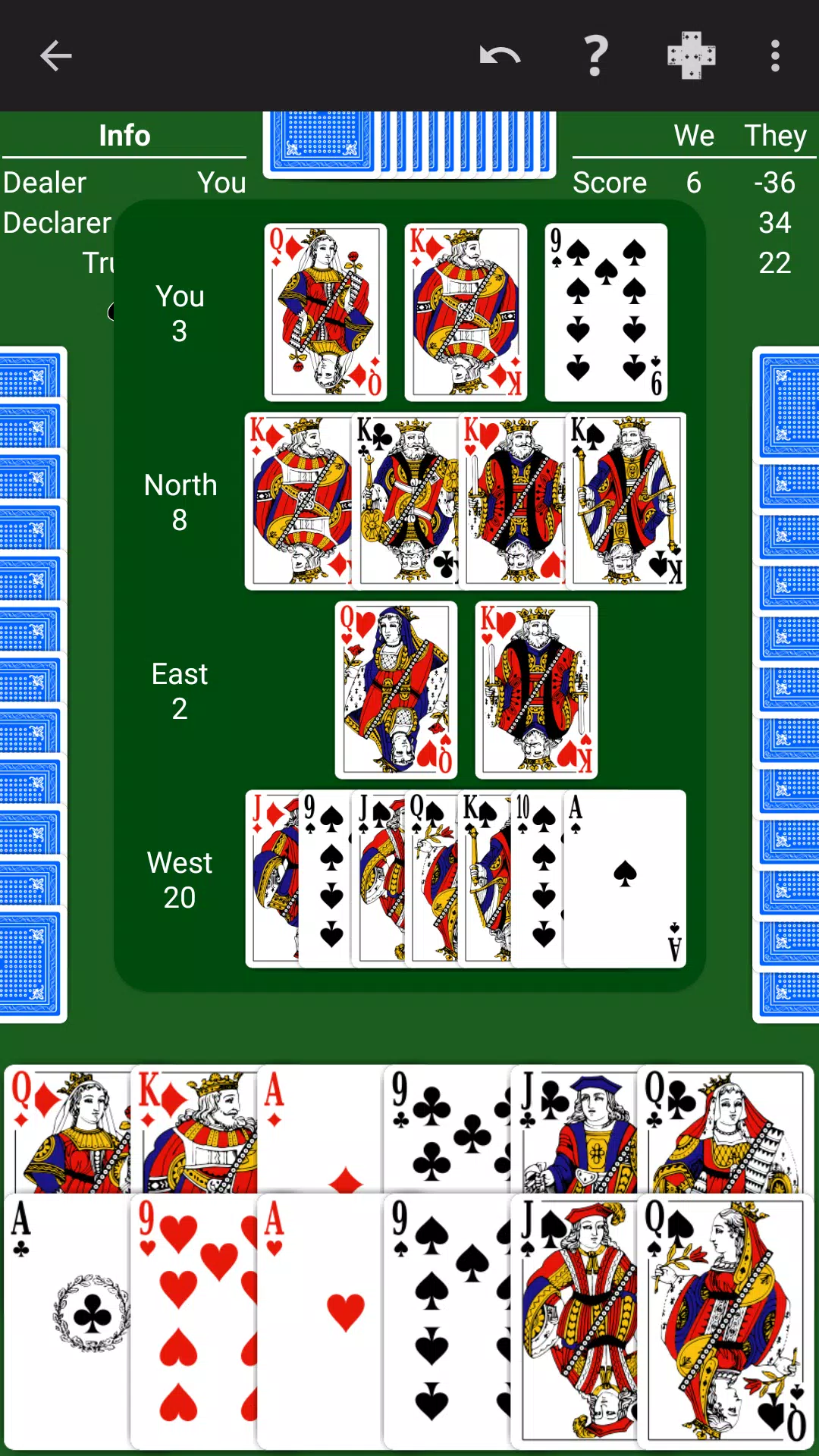 Pinochle by NeuralPlay screenshot 2