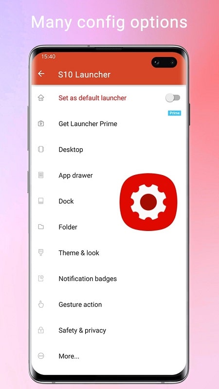 Super S10 Launcher, Galaxy S10 screenshot 2