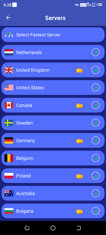 Jet VPN - Safe VPN screenshot 3