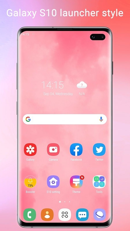 Super S10 Launcher, Galaxy S10 screenshot 1