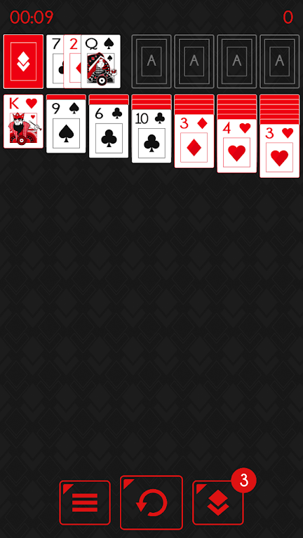 Solitaire - Klondike Redstone screenshot 2