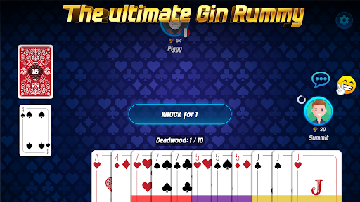 Gin Rummy Online screenshot 1