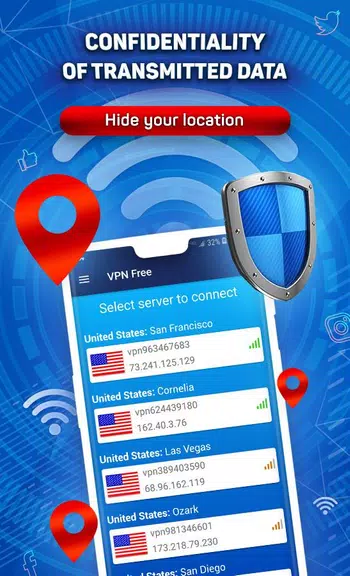 First VPN - Security and Proxy VPN Tool screenshot 3