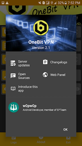 Onebit VPN screenshot 2