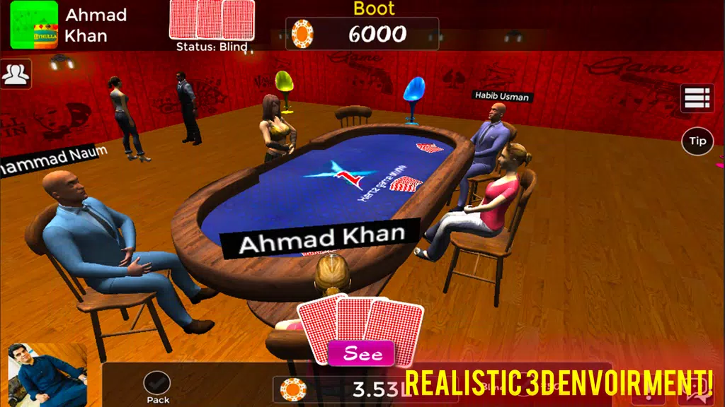 Teen Patti Multiplayer screenshot 1