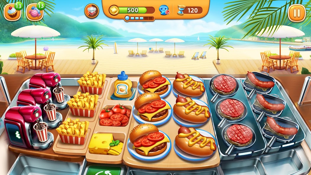 Cooking City: Restaurant Games Mod screenshot 1