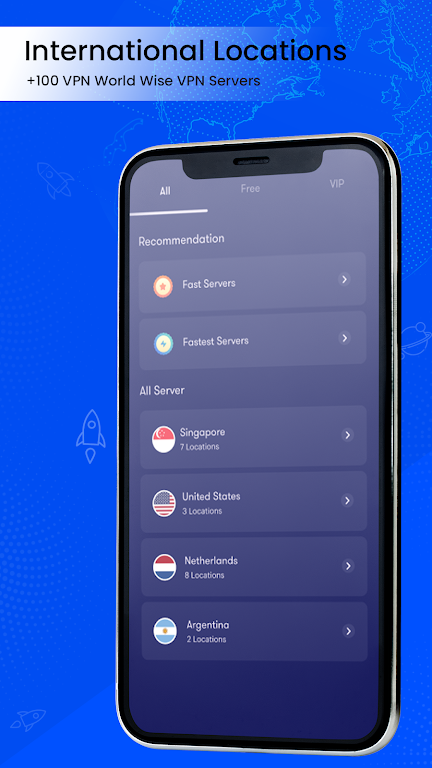 VPN Master - Free VPN Proxy screenshot 1