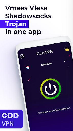 Cod VPN - V2Ray Client Proxy screenshot 1