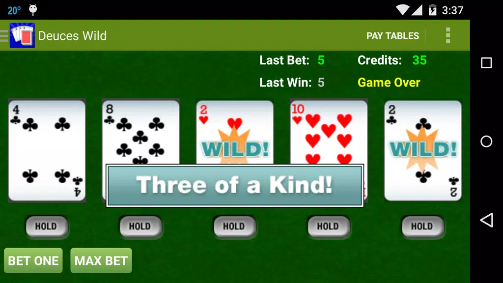 Awesome Video Poker! screenshot 4