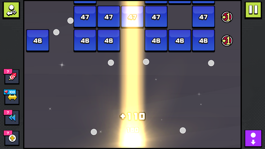 Bricks Breaker Crush Mod screenshot 2