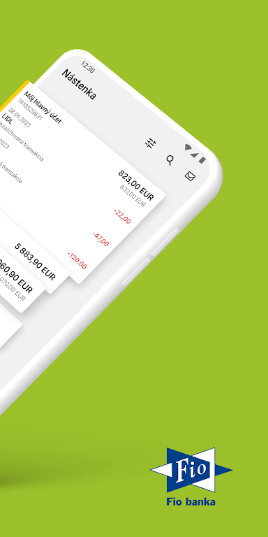 Fio Smartbanking SK screenshot 2