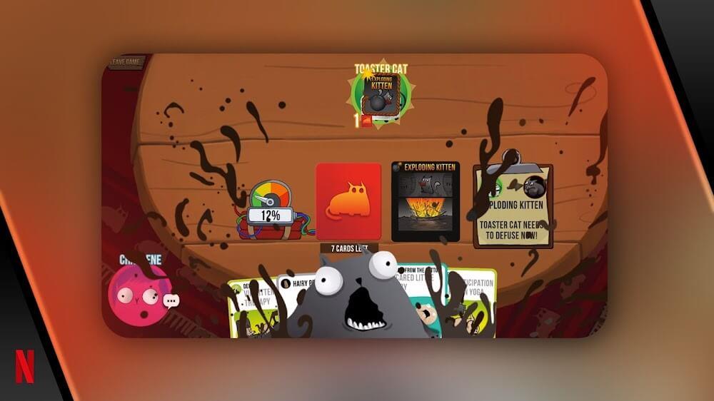 NETFLIX Exploding Kittens screenshot 2