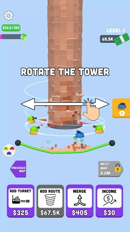 Tower Crusher! screenshot 1