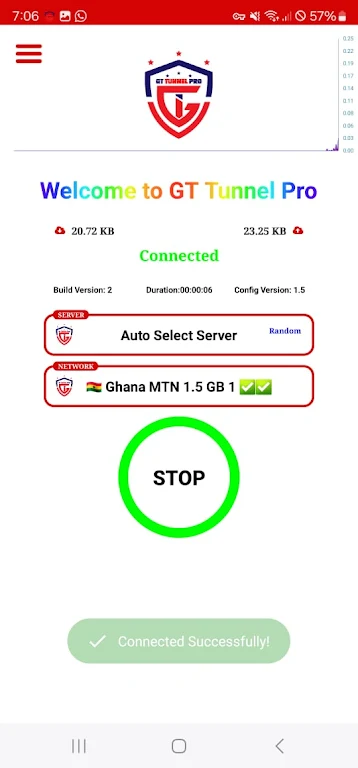 GT Tunnel Pro VPN screenshot 1